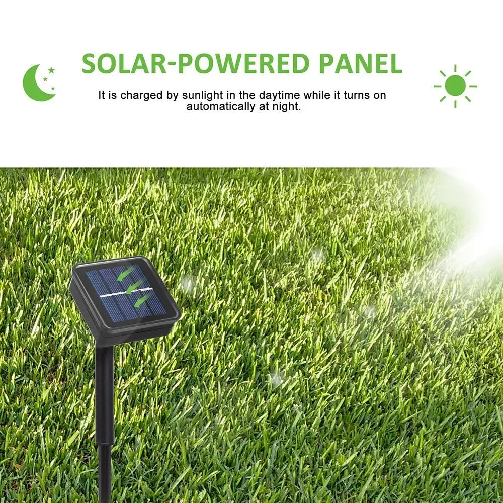 Firefly Solar Fairy Lights — Warm White, Waterproof