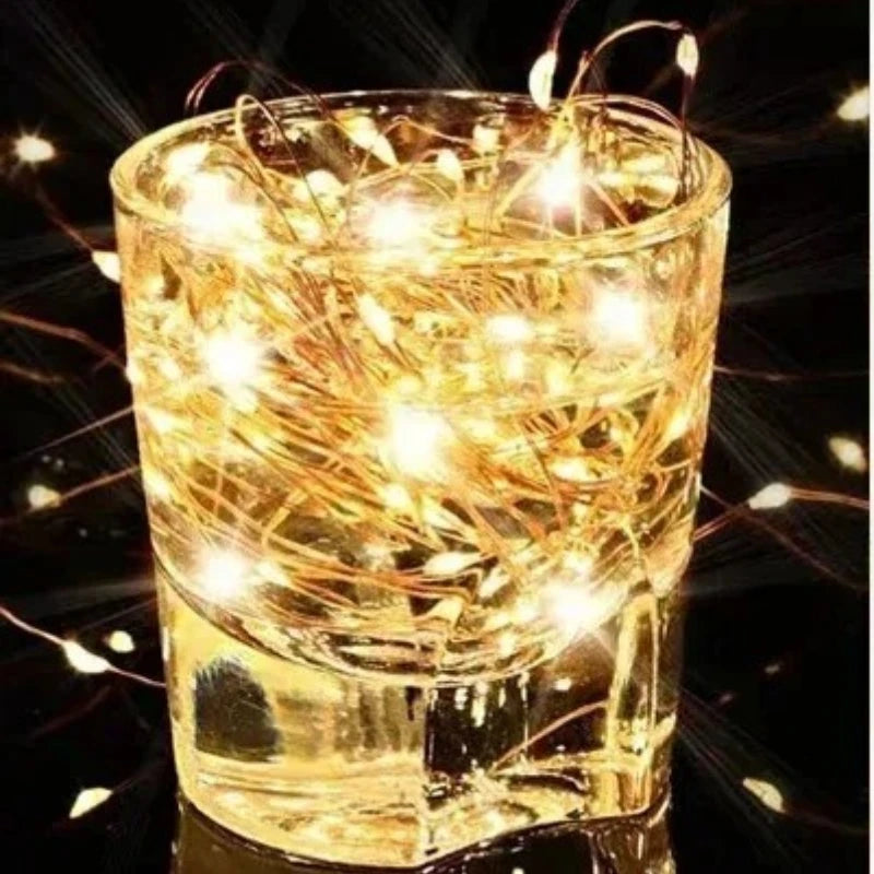 Firefly Solar Fairy Lights — Warm White, Waterproof